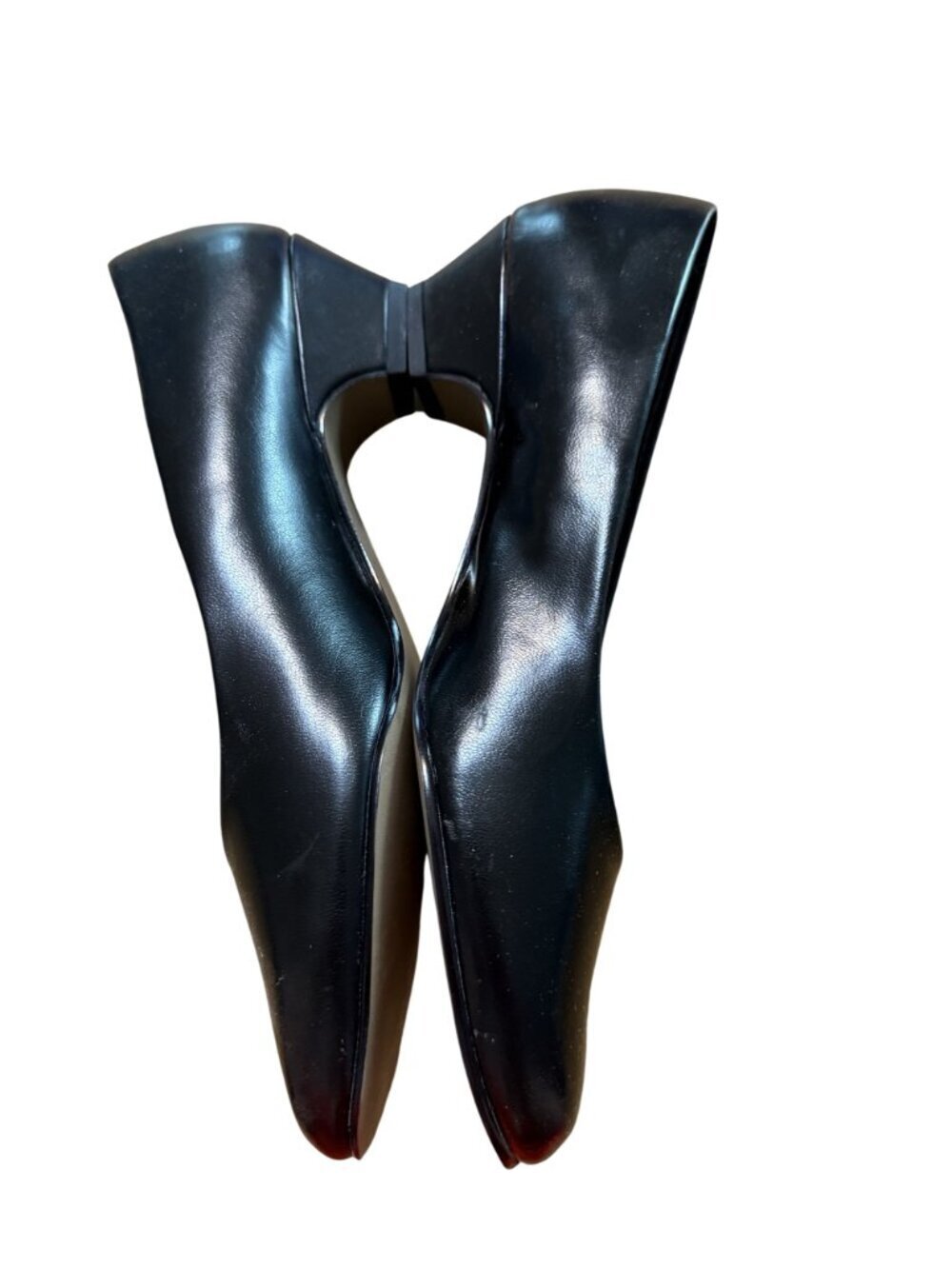 Style Soft Hush Puppy Black Low-Heel Women’s Slip-On Dress 9N - Picture 6 of 10